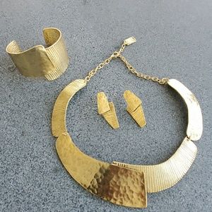 Necklace Bracelet and Earrings Set